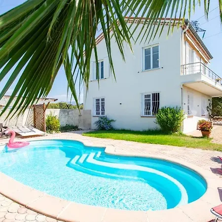 L57 Vineyard & Nature Swimingpool 3 Bdr Parking Ac * Nicea